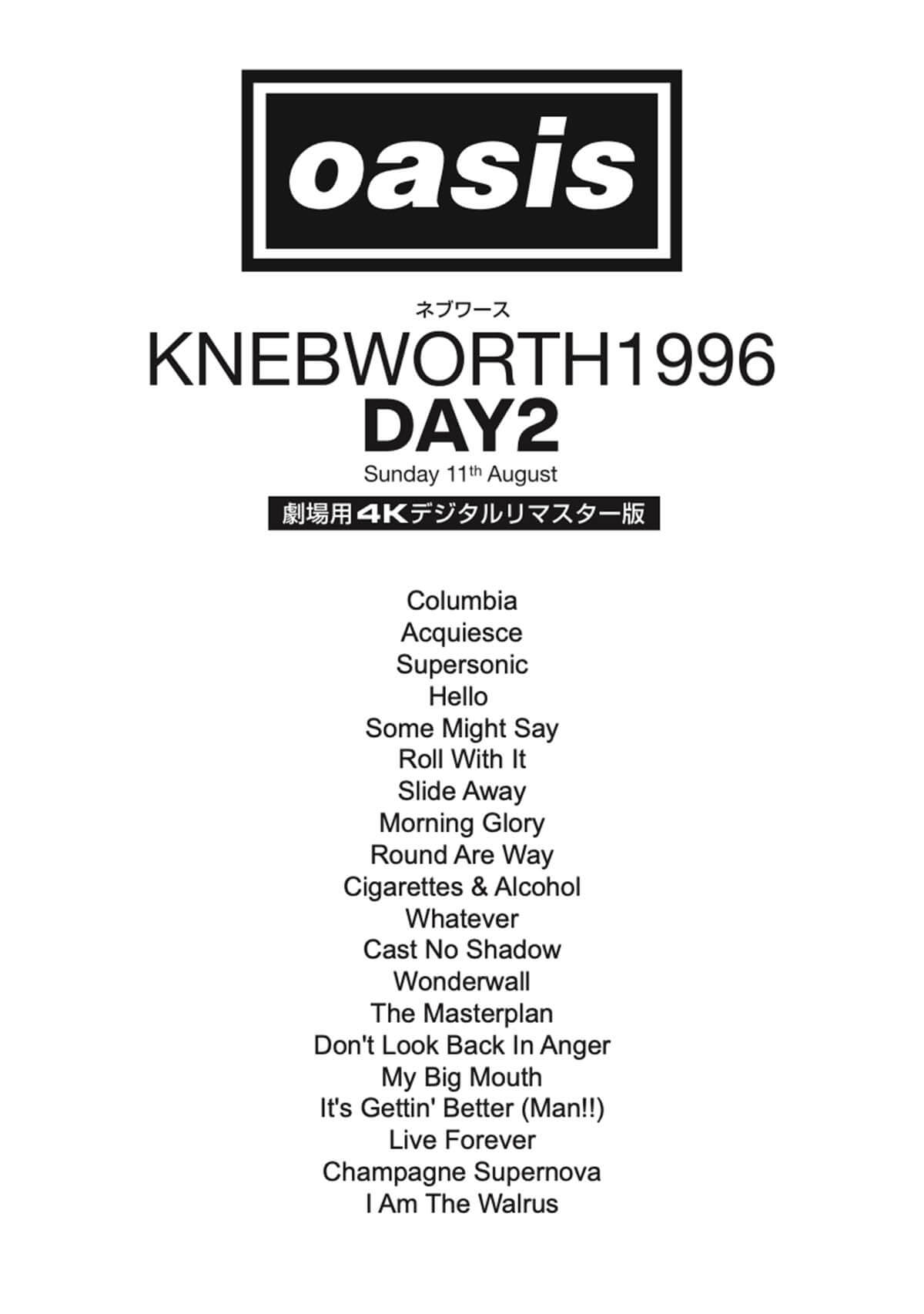 メモリアルセットリストシート（裏）