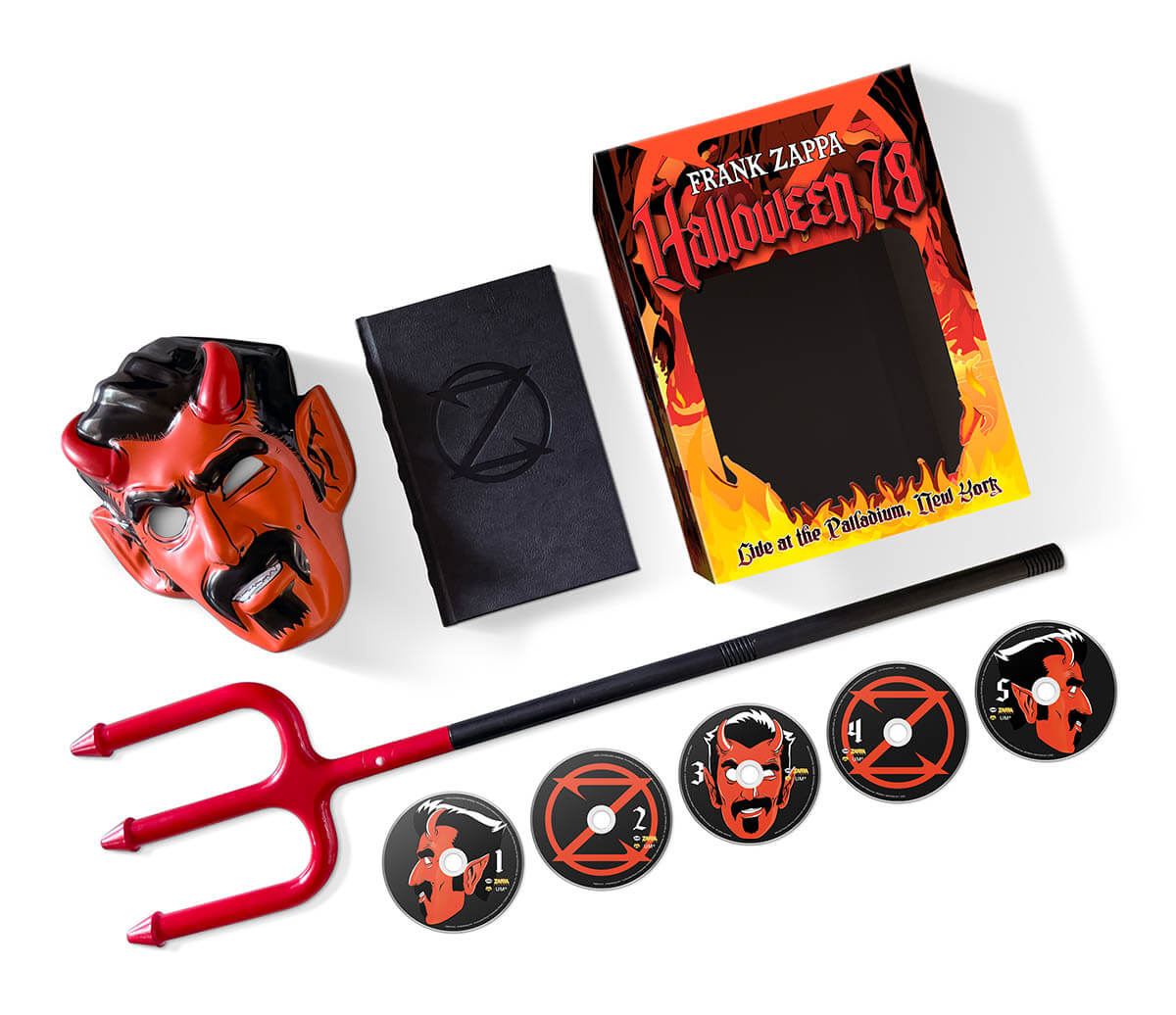 Frank Zappa『Halloween 78』5CD Super Deluxe Edition ProductShot
