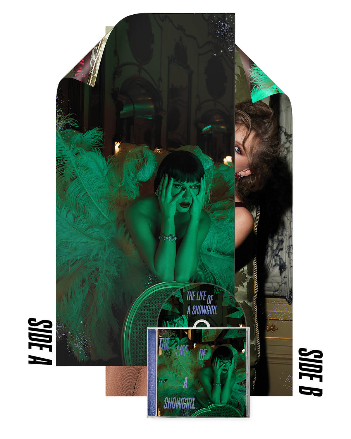 Taylor Swift『The Life of a Showgirl』It's Rapturous Album Edition CD With Poster