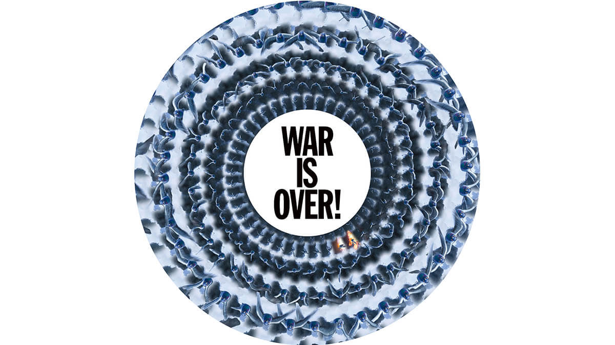 ジョン・レノン&ヨーコ・オノ/トーマス・ニューマン『ハッピー・クリスマス(戦争は終った)』のゾートロープ・ピクチャー・ディスク盤が12/5(金)発売決定