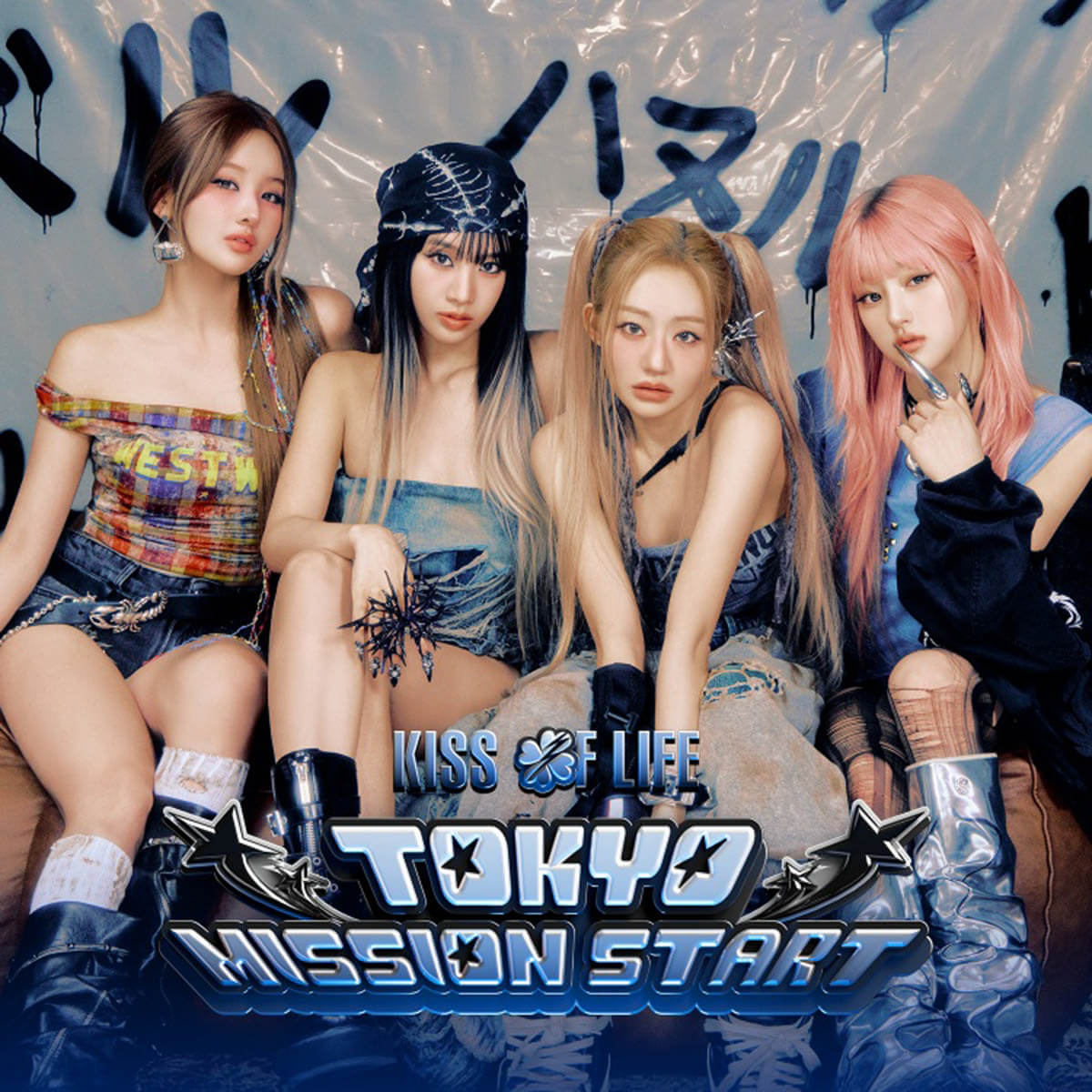 KISS OF LIFE JAPAN 1st Mini Album『TOKYO MISSION START』TYPE-B【CD＋CARD】