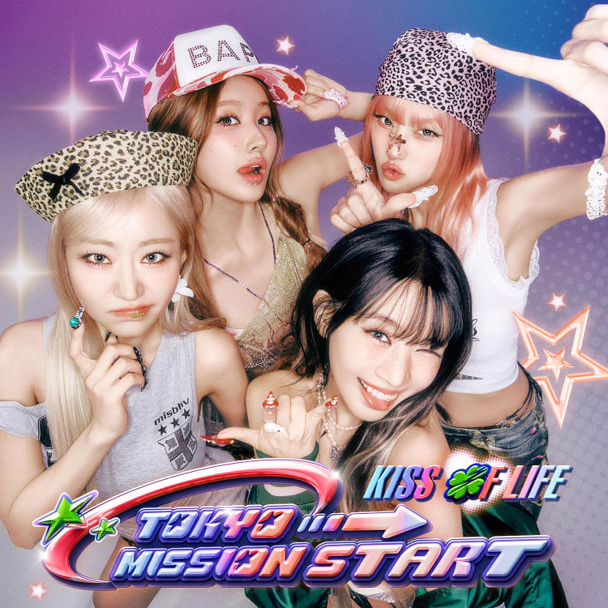 KISS OF LIFE JAPAN 1st Mini Album『TOKYO MISSION START』通常盤【CD only】