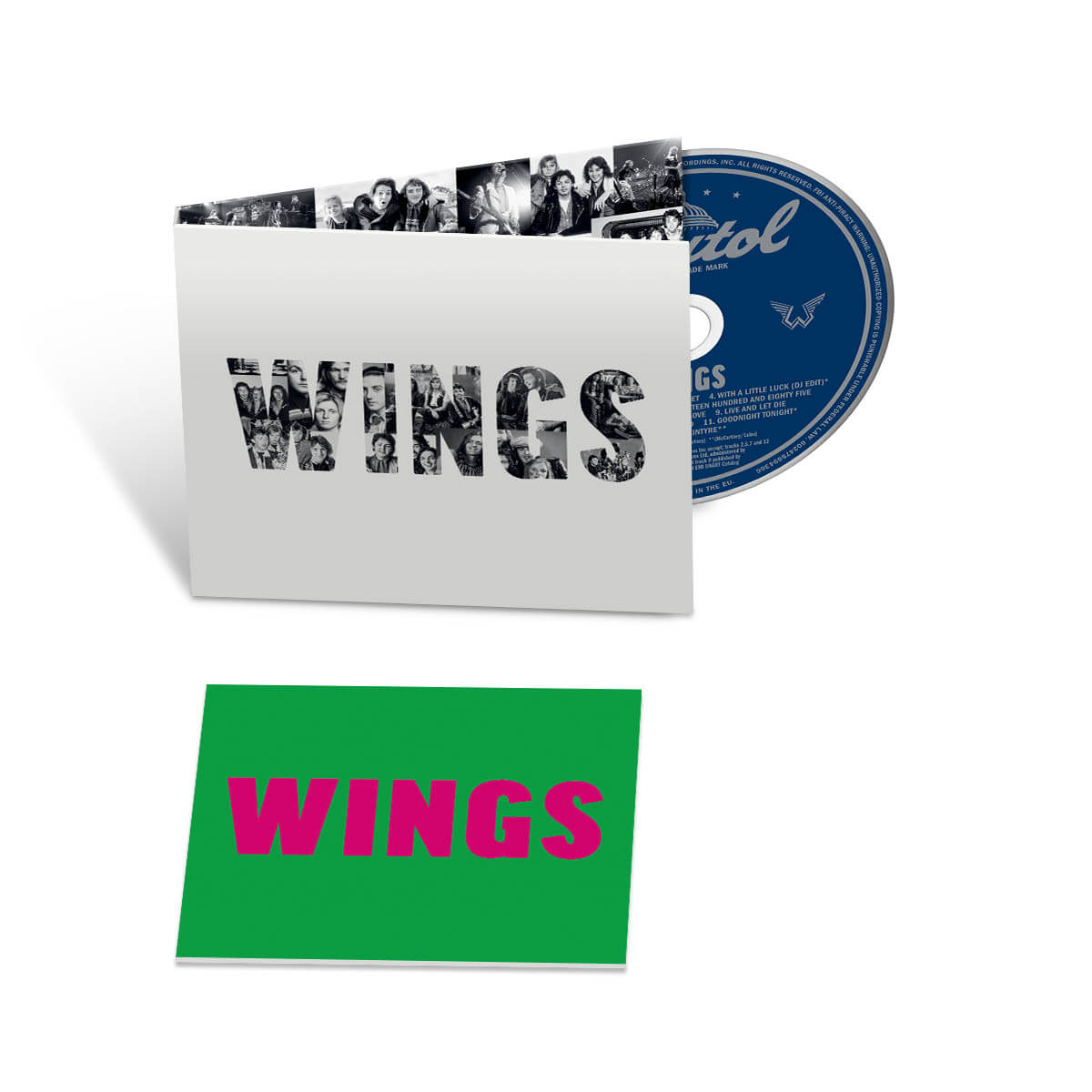 Paul McCartney & Wings『Wings』1CD ProductShot