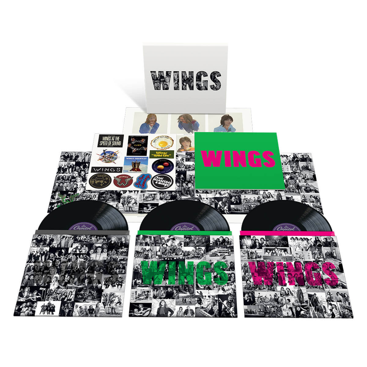 Paul McCartney & Wings『Wings』3LP Deluxe ProductShot