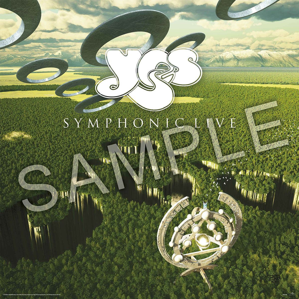 イエス『シンフォニック・ライヴ』日本盤先着購入者特典SAMPLE