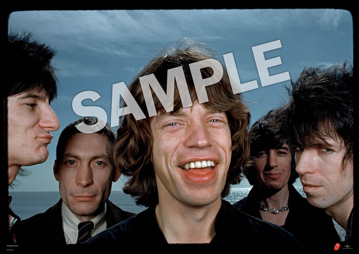 The Rolling Stones『Black and Blue』RS No.9 HARAJUKU限定特典 B3ポスター SAMPLE