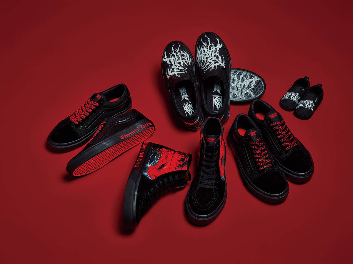 Vans X BABYMETAL シューズコレクション