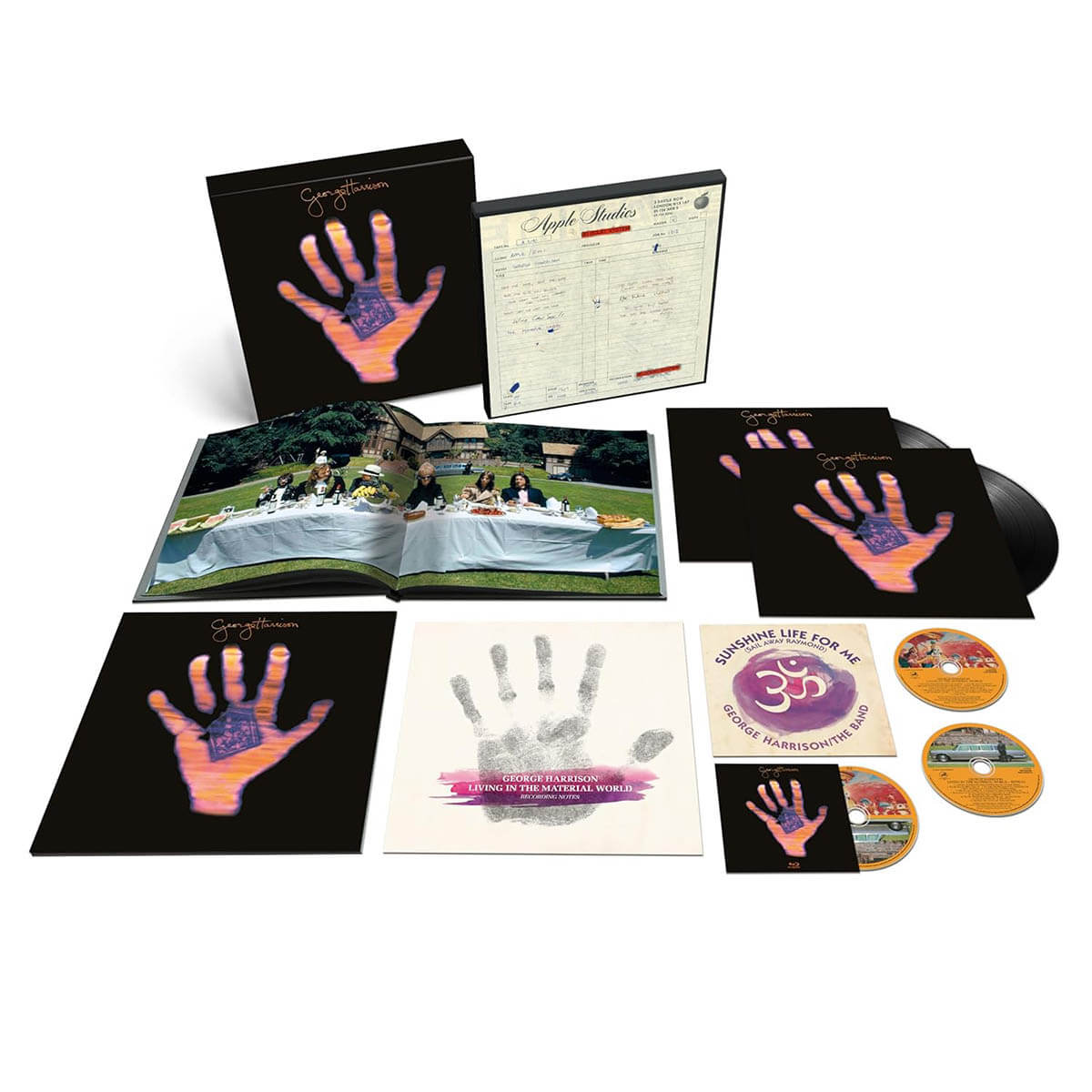 George Harrison『Living in the Material World (50th Anniversary)(Super Deluxe)』ProductShot