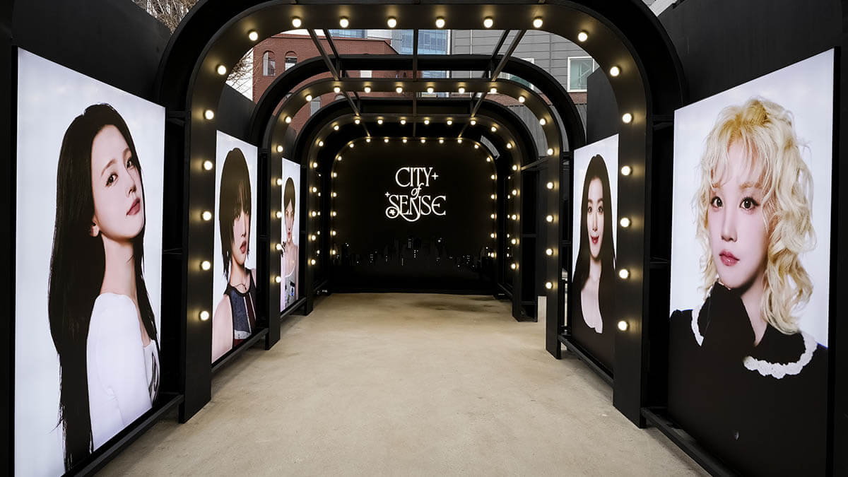 i-dle、メディア展示会「CITY of SENSE」オープン