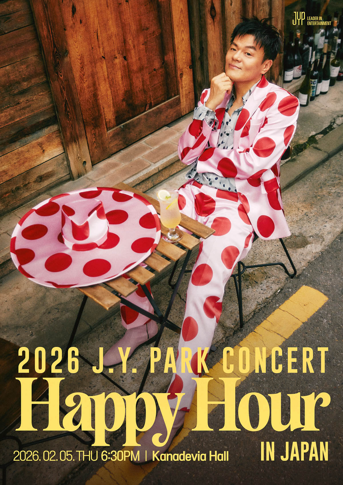 J.Y. PARK CONCERT ‘HAPPY HOUR’ IN JAPAN