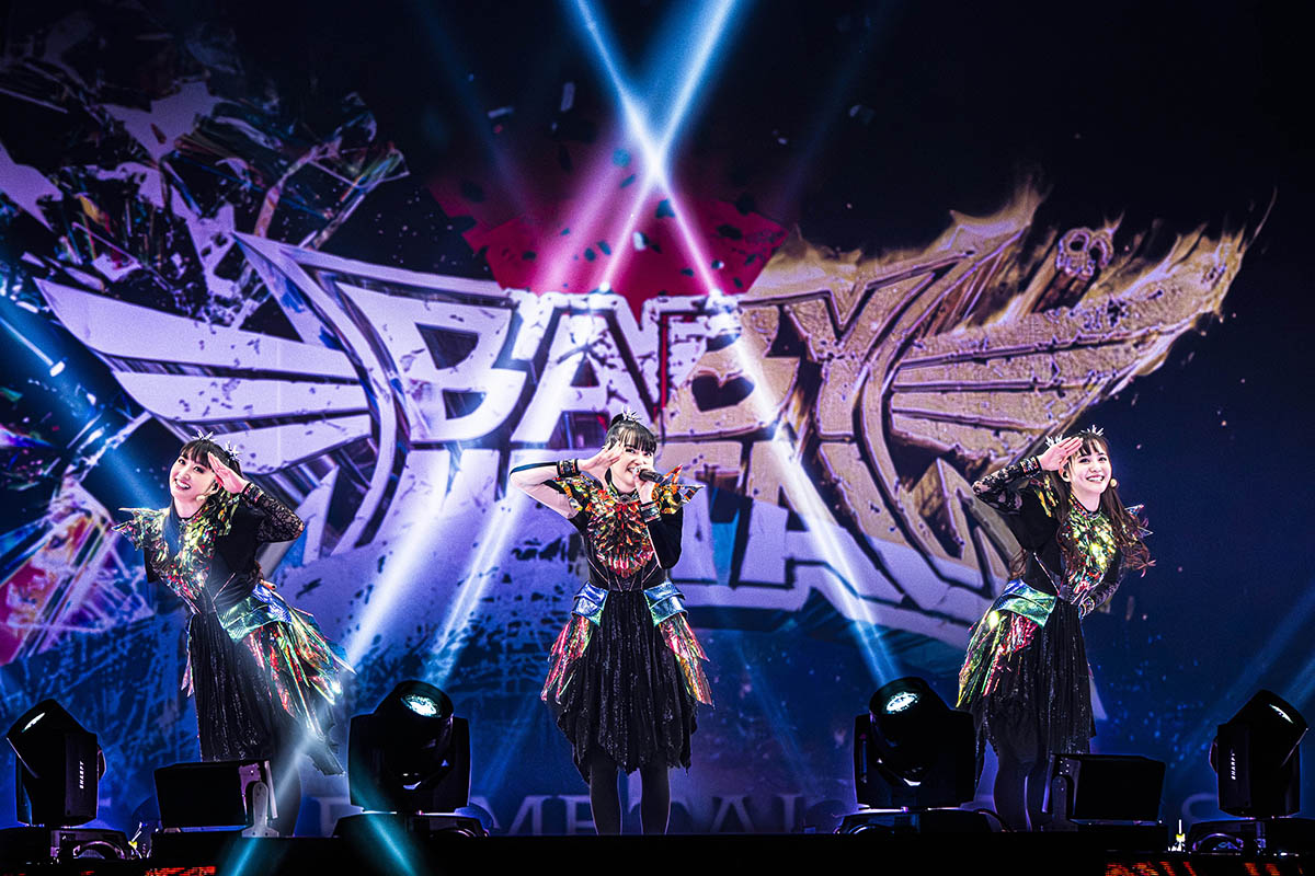 BABYMETAL「LEGEND - METAL FORTH」さいたまスーパーアリーナ公演 ライブ写真