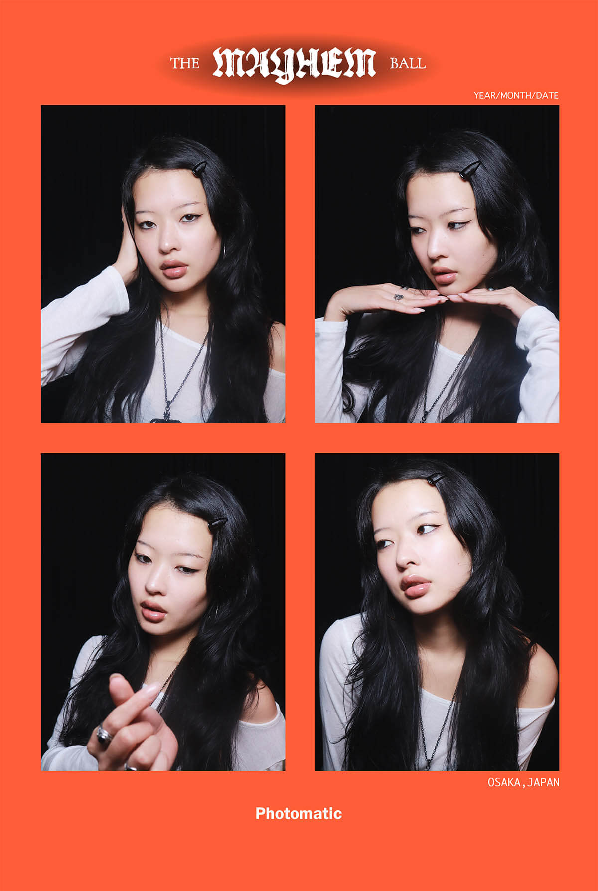 LADY GAGA MAYHEM POP-UP STORE 大阪限定フレーム