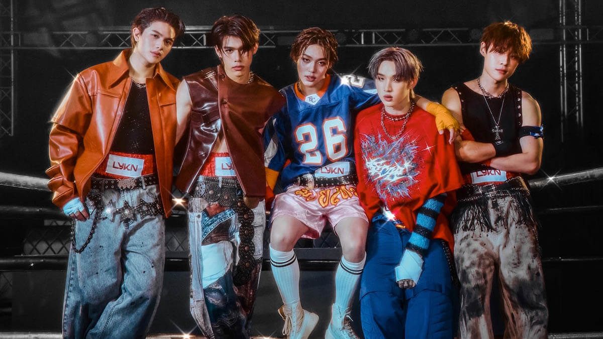 T-POP最もアツイボーイズグループLYKN、ついに日本上陸。日本デビューアルバム『DUSK & DAWN』4/1発売決定！