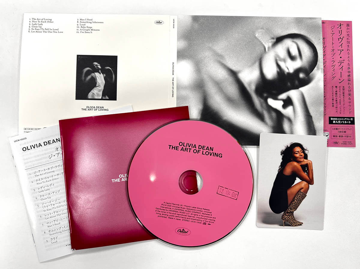 オリヴィア・ディーン『ジ・アート・オブ・ラヴィング』展開図