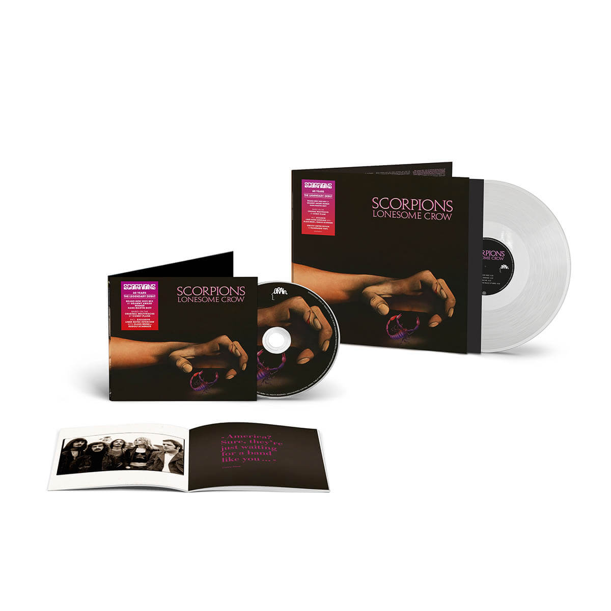 Scorpions『Lonesome Crow (2026 Mix)』ProductShot