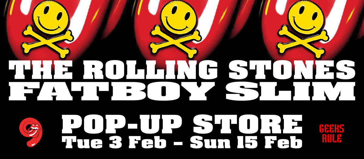 The Rolling Stones x Tatboy Slim pop-up store