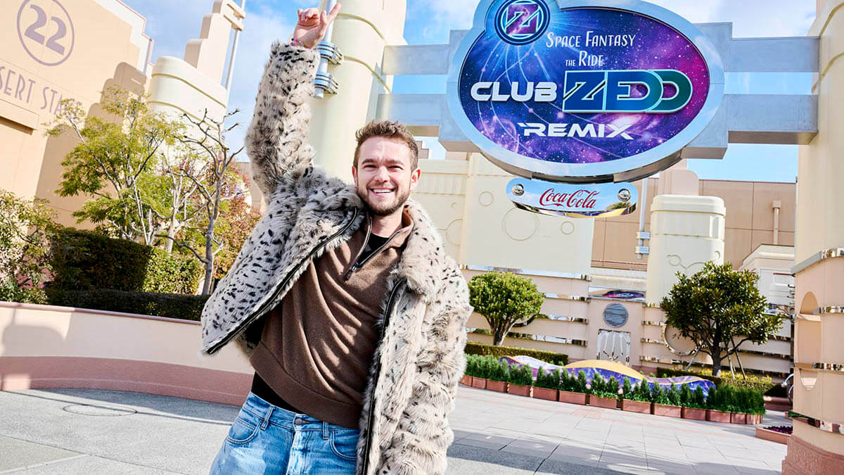 ゼッド緊急来日！完全監修『スペース・ファンタジー・ザ・ライド ～CLUB ZEDD REMIX～』を先行体験、初公開！