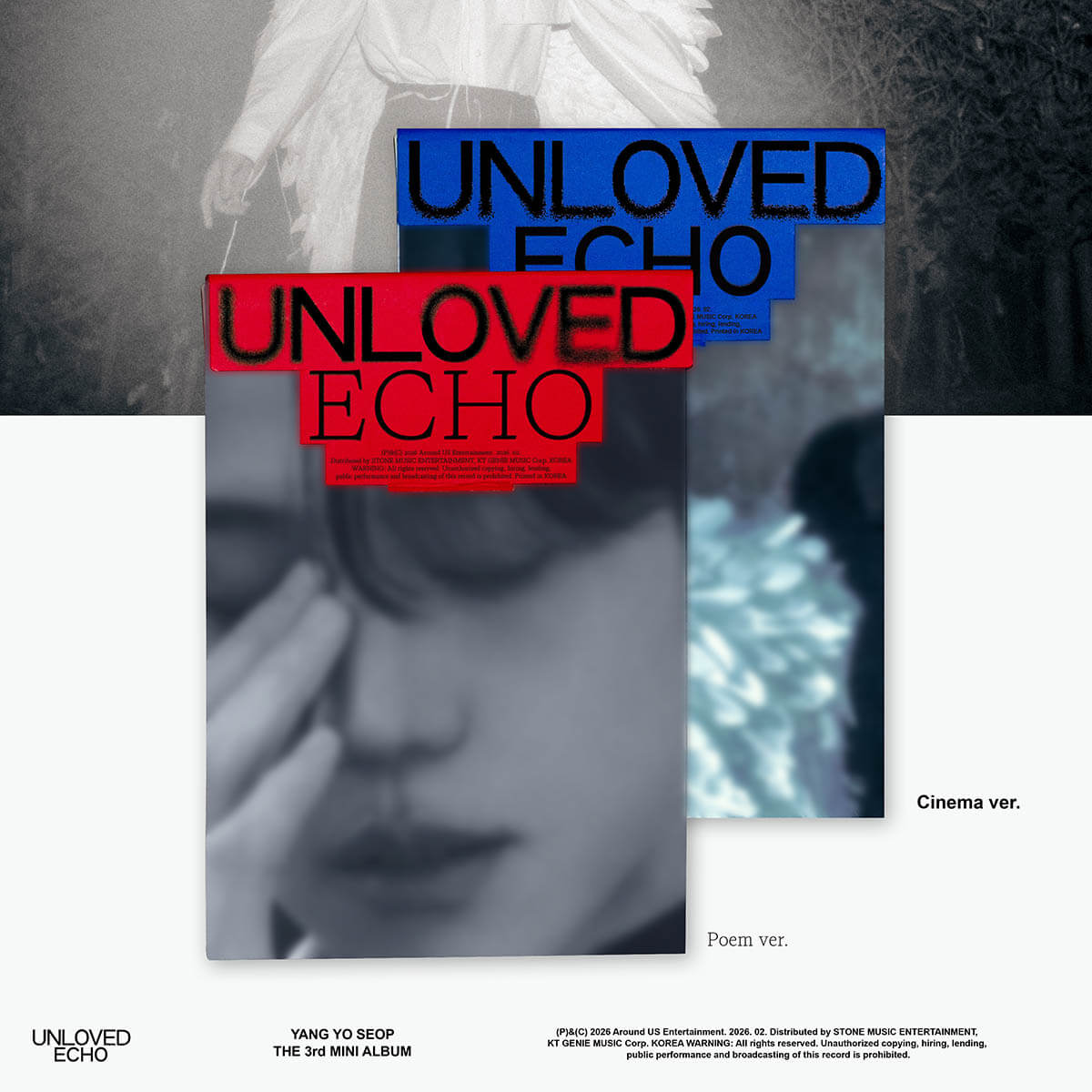 YANG YO SEOP THE 3rd MINI ALBUM [Unloved Echo] PHOTOBOOK VER. 全2種 (Poem ver. / Cinema ver.)