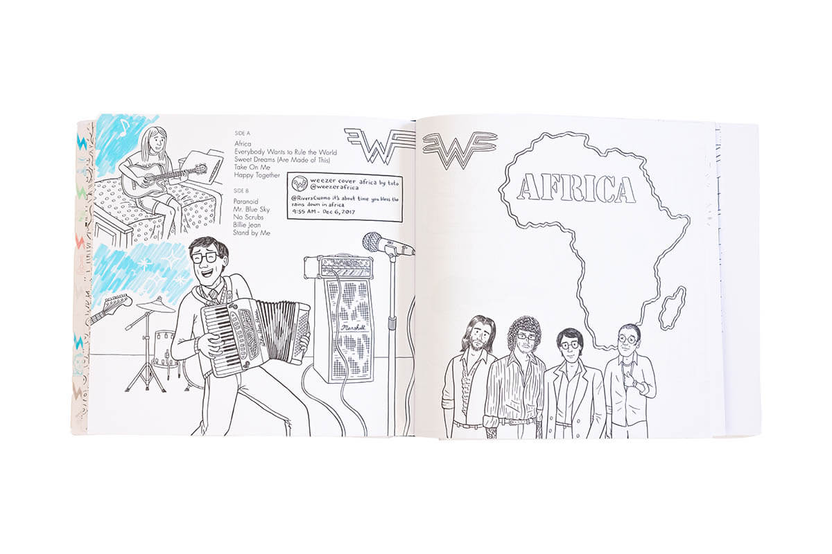 Weezer『Colouring Book Box Set』PAGE 4