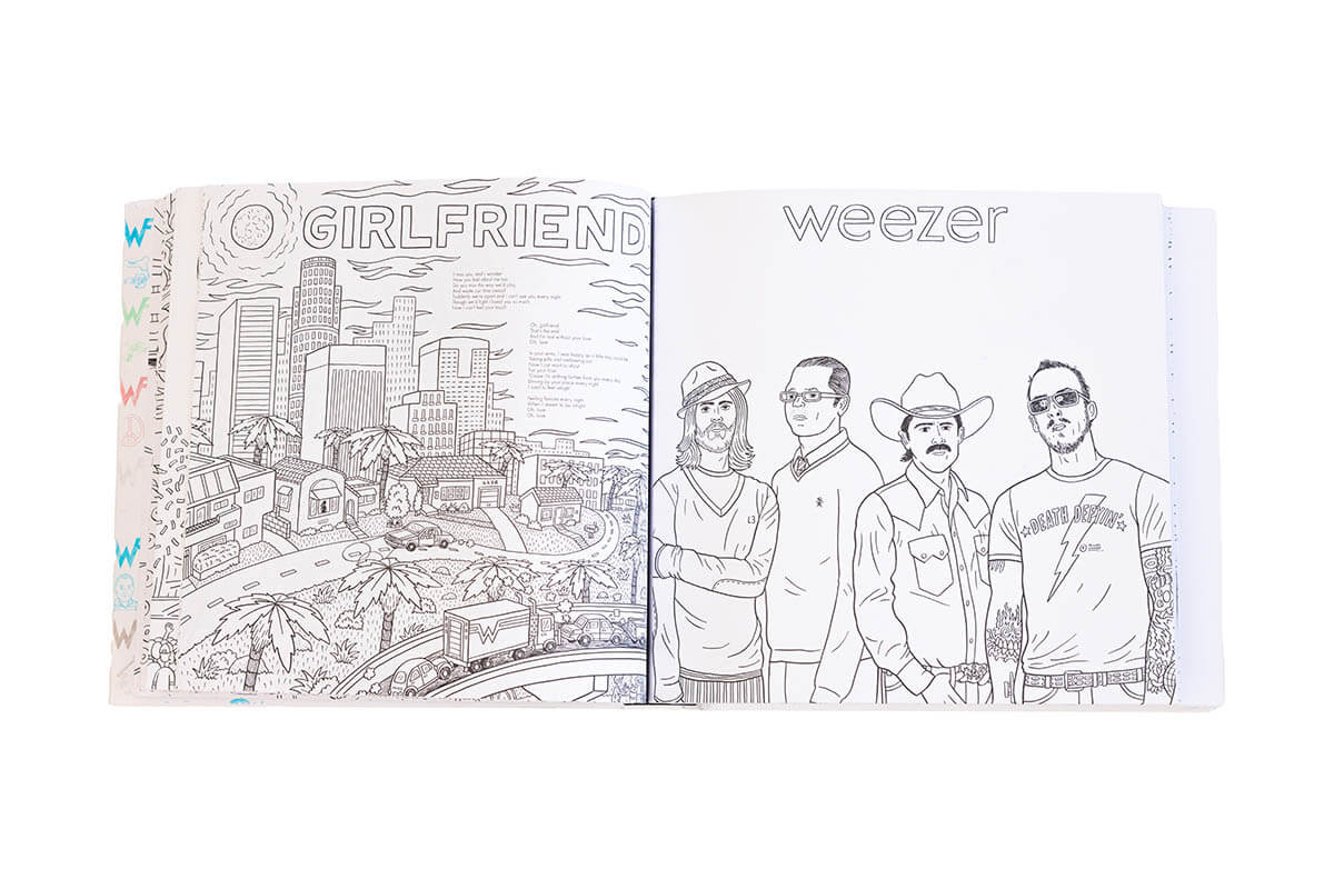 Weezer『Colouring Book Box Set』PAGE 5