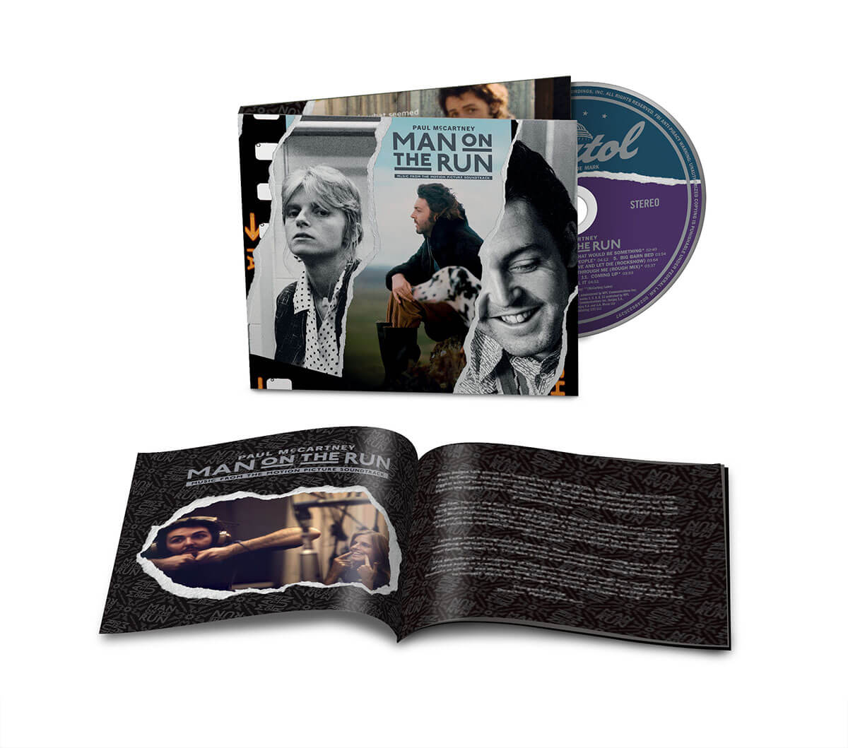 Paul McCartney & Wings『Man On The Run: Music From The Motion Picture Soundtrack』ProductShot