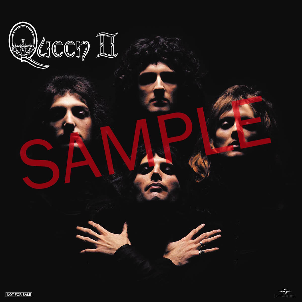 クイーン『クイーンII』特典ステッカー SAMPLE