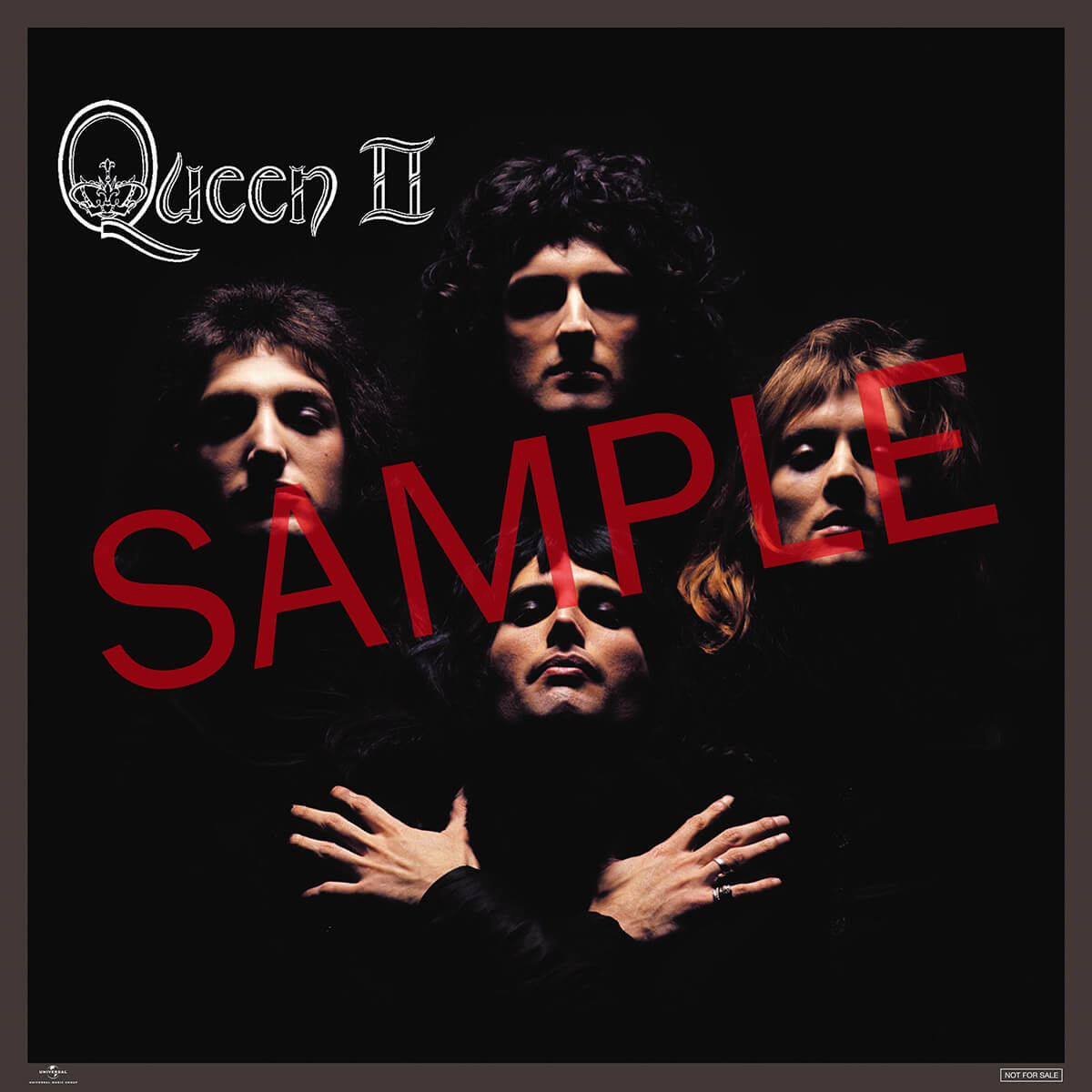 クイーン『クイーンII』特典メガジャケ SAMPLE