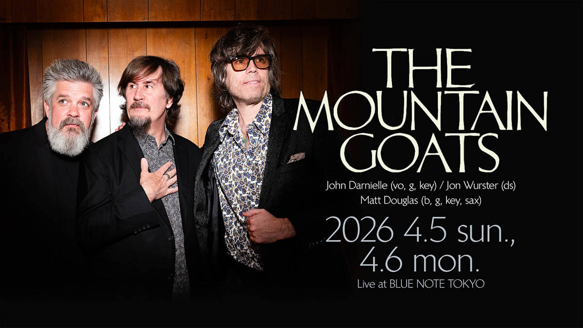 The Mountain Goats Live at BLUE NOTE TOKYO