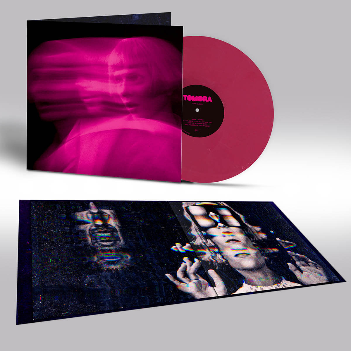 TOMORA『COME CLOSER』D2C Exclusive LP ProductShot