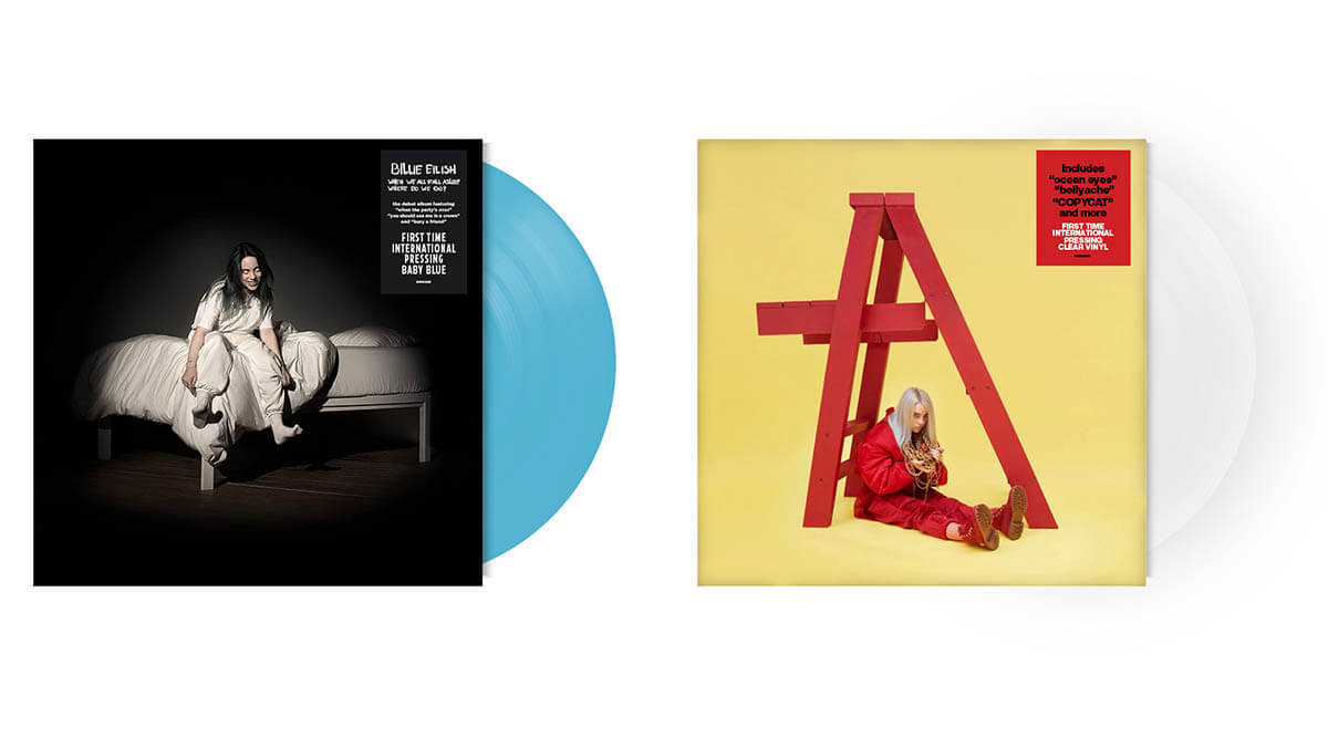 ビリー・アイリッシュ、映画『ビリー・アイリッシュ – HIT ME HARD AND SOFT THE TOUR (LIVE IN 3D)』の公開を前にアナログ2タイトルがエコ・バイオ・ビニール盤でリリース決定