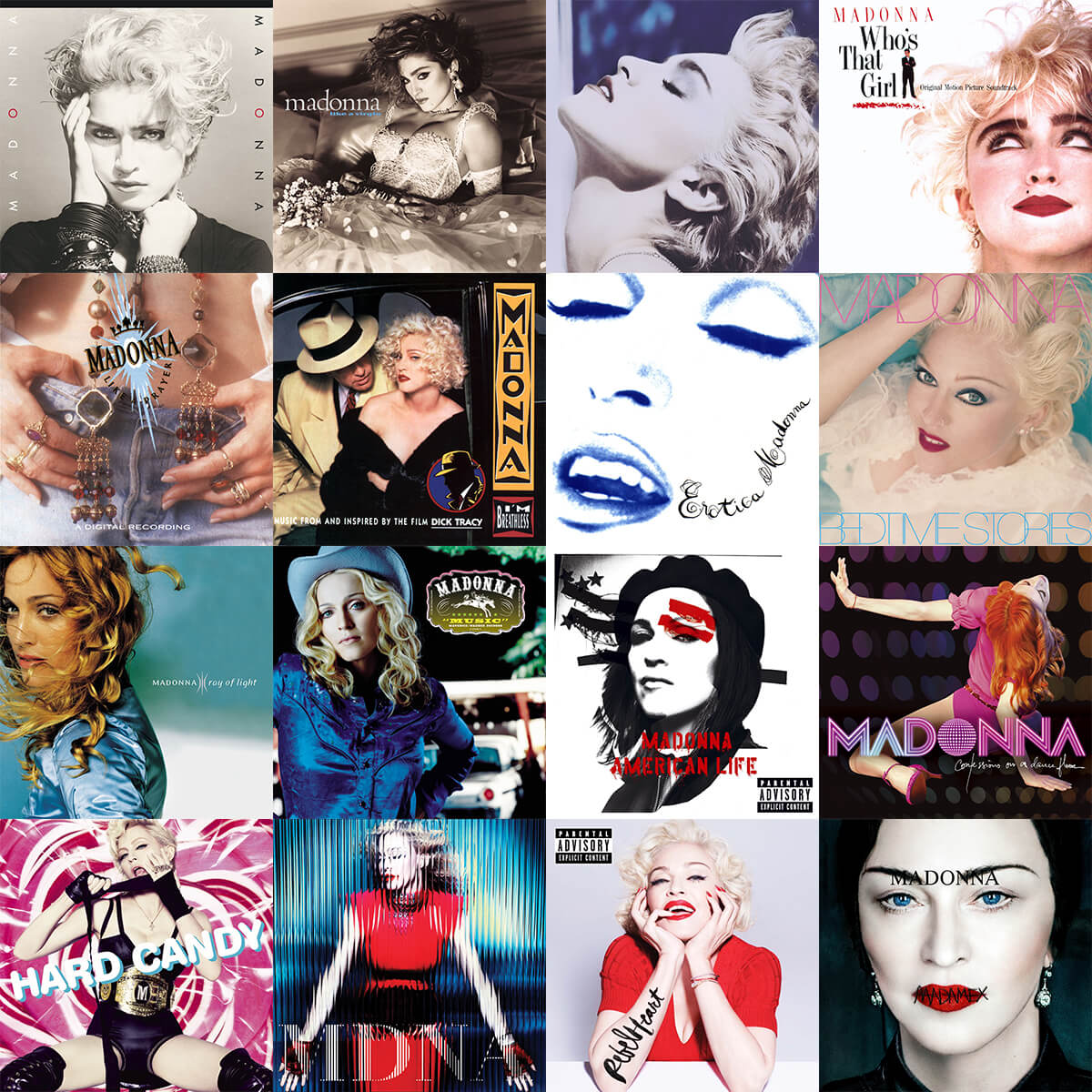 マドンナのアルバム16作品が洋楽名盤シリーズ“フォーエヴァー・ヤング”の第十三弾として、5/27に発売決定！