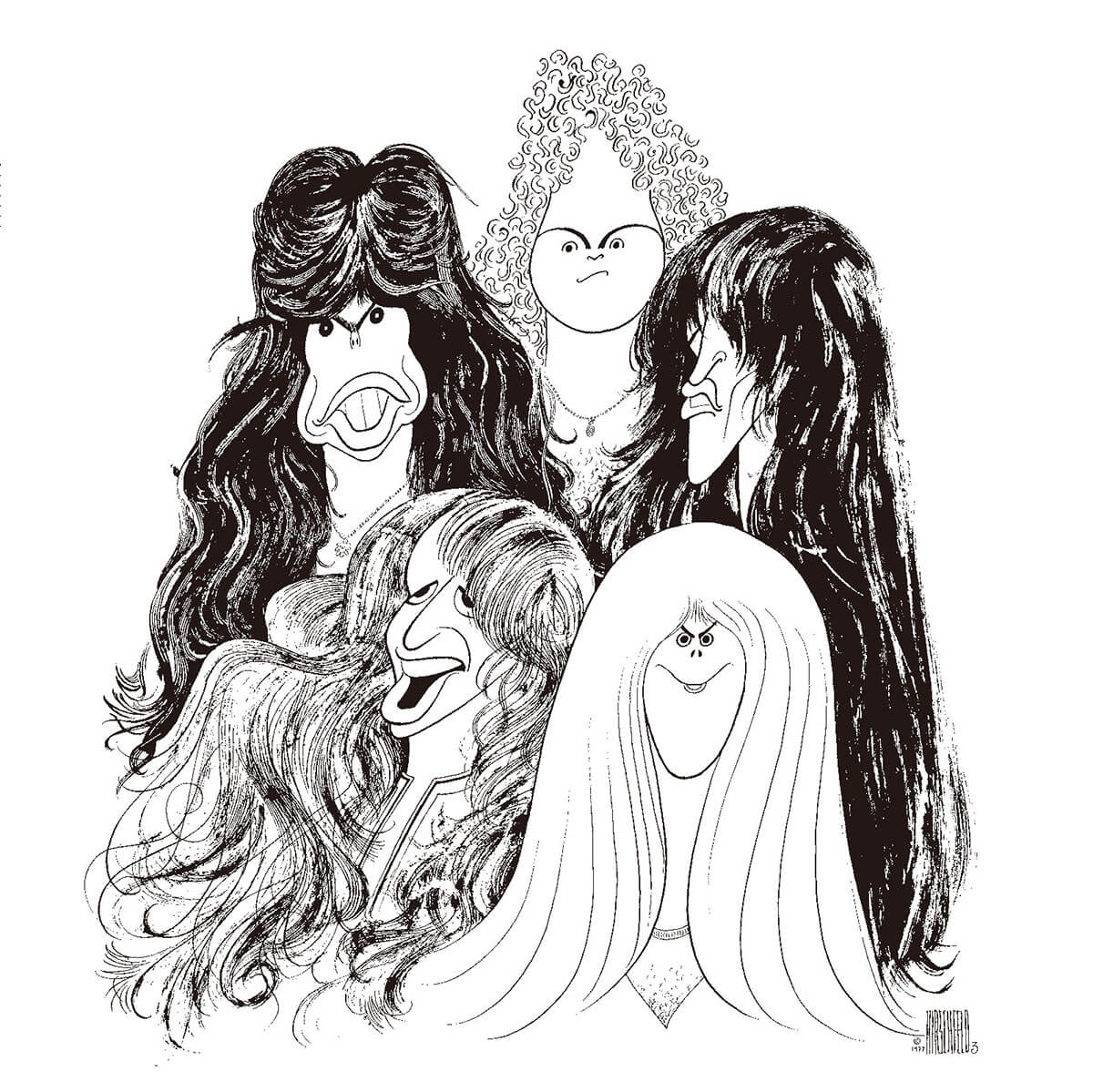 エアロスミス『ドロー・ザ・ライン(DRAW THE LINE)』