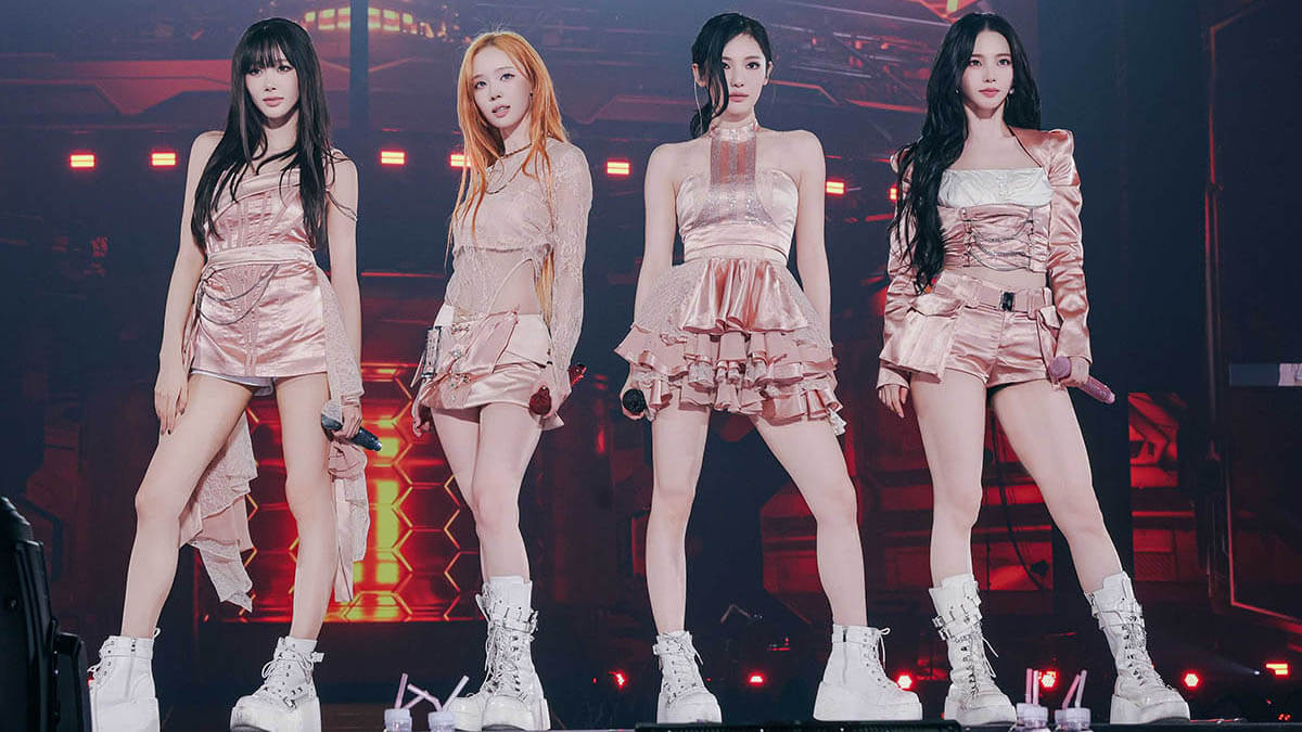 aespa、初のドームツアー京セラドーム大阪にてスタート！2日間で7万6000人を動員！