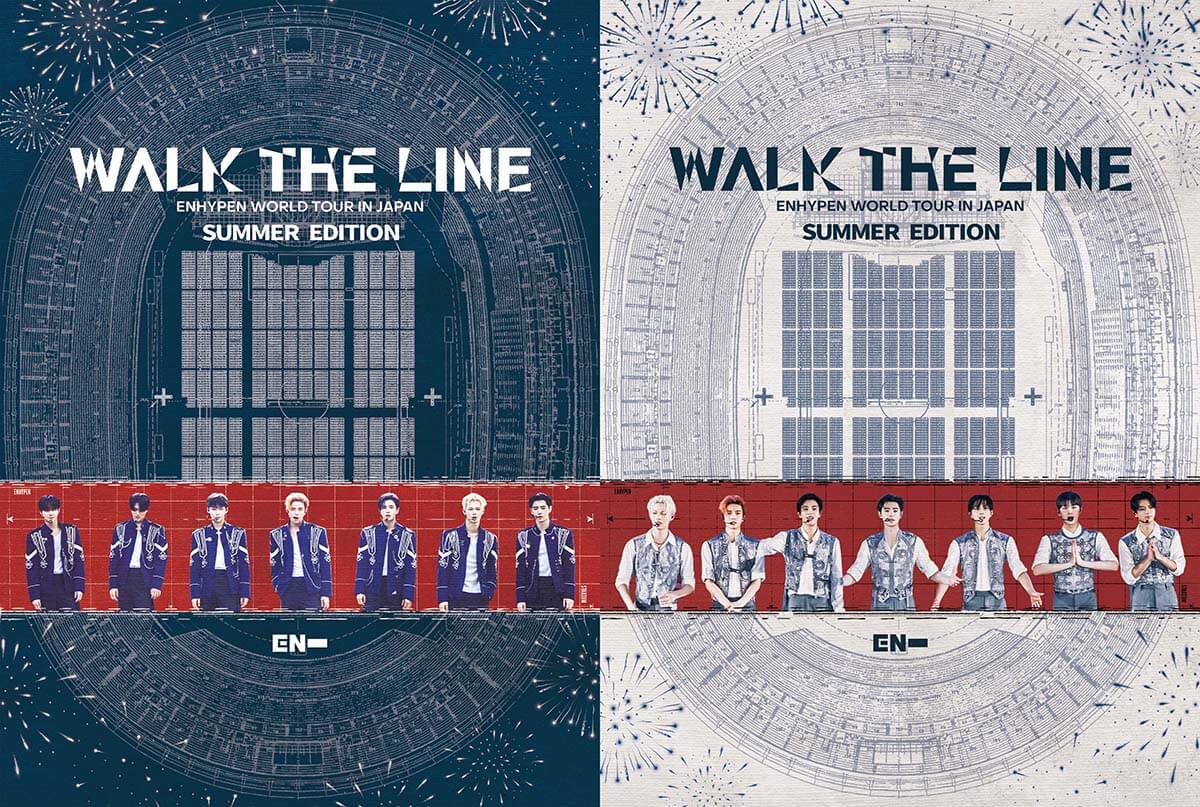 『ENHYPEN WORLD TOUR 'WALK THE LINE' IN JAPAN -SUMMER EDITION-』Blu-ray & DIGITAL CODE発売決定！