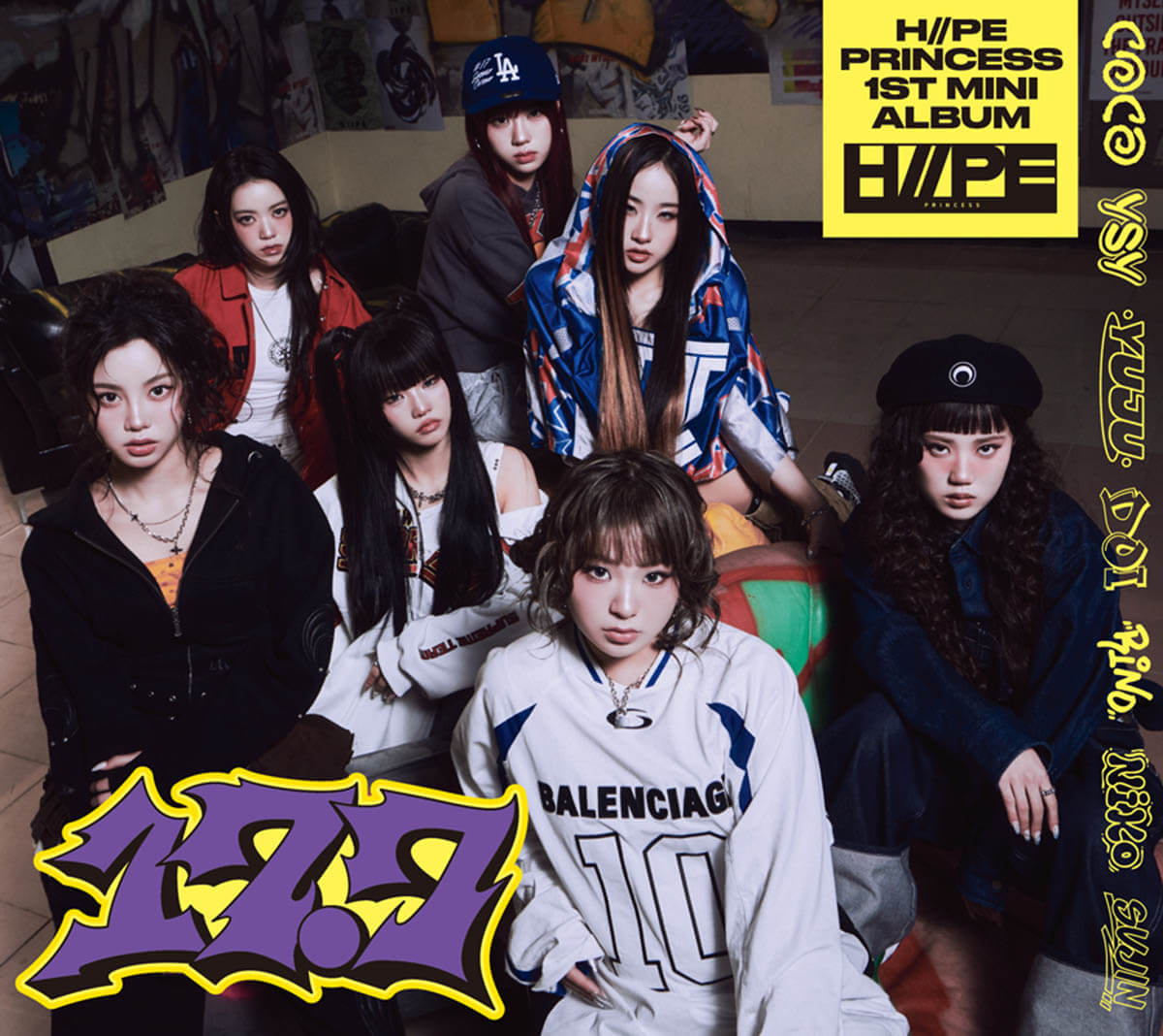 H//PE Princess 1st Mini Album「17.7」初回限定盤 B(CD+DVD)