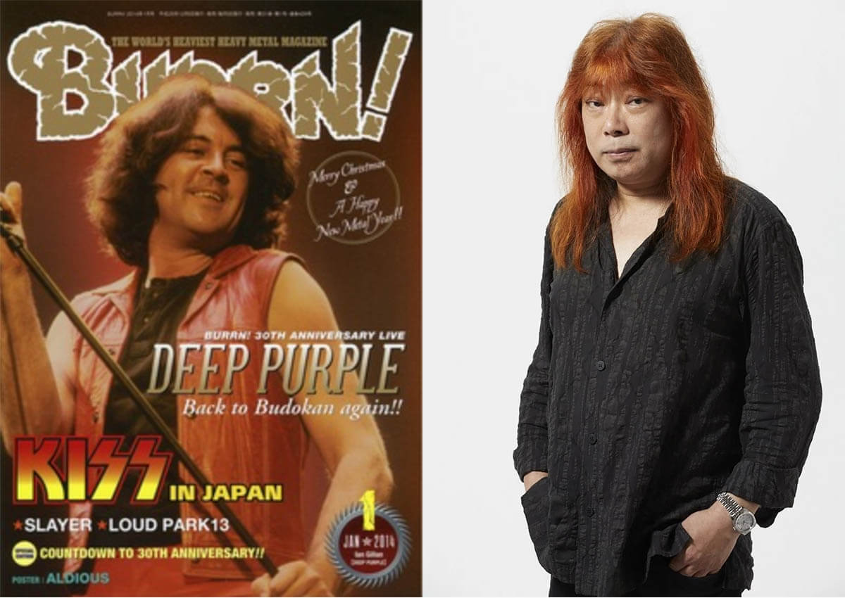 「BURRN! 広瀬和生編集長が語るディープ・パープルとリッチー・ブラックモア」大阪の“ギャラリーよみうり”にて開催決定!