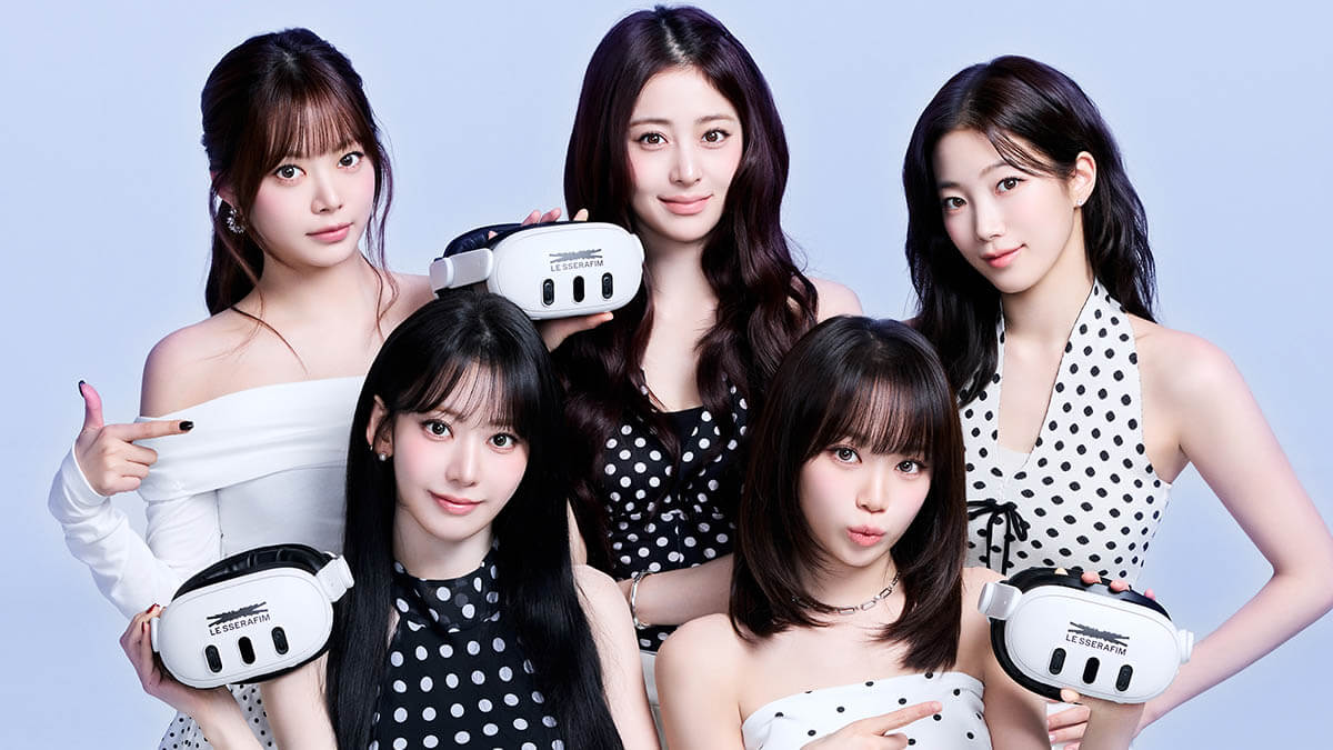 LE SSERAFIMが初めて開催するVRコンサートツアー『LE SSERAFIM VR CONCERT:INVITATION』、本日より東京・大阪の2都市で上映開始!