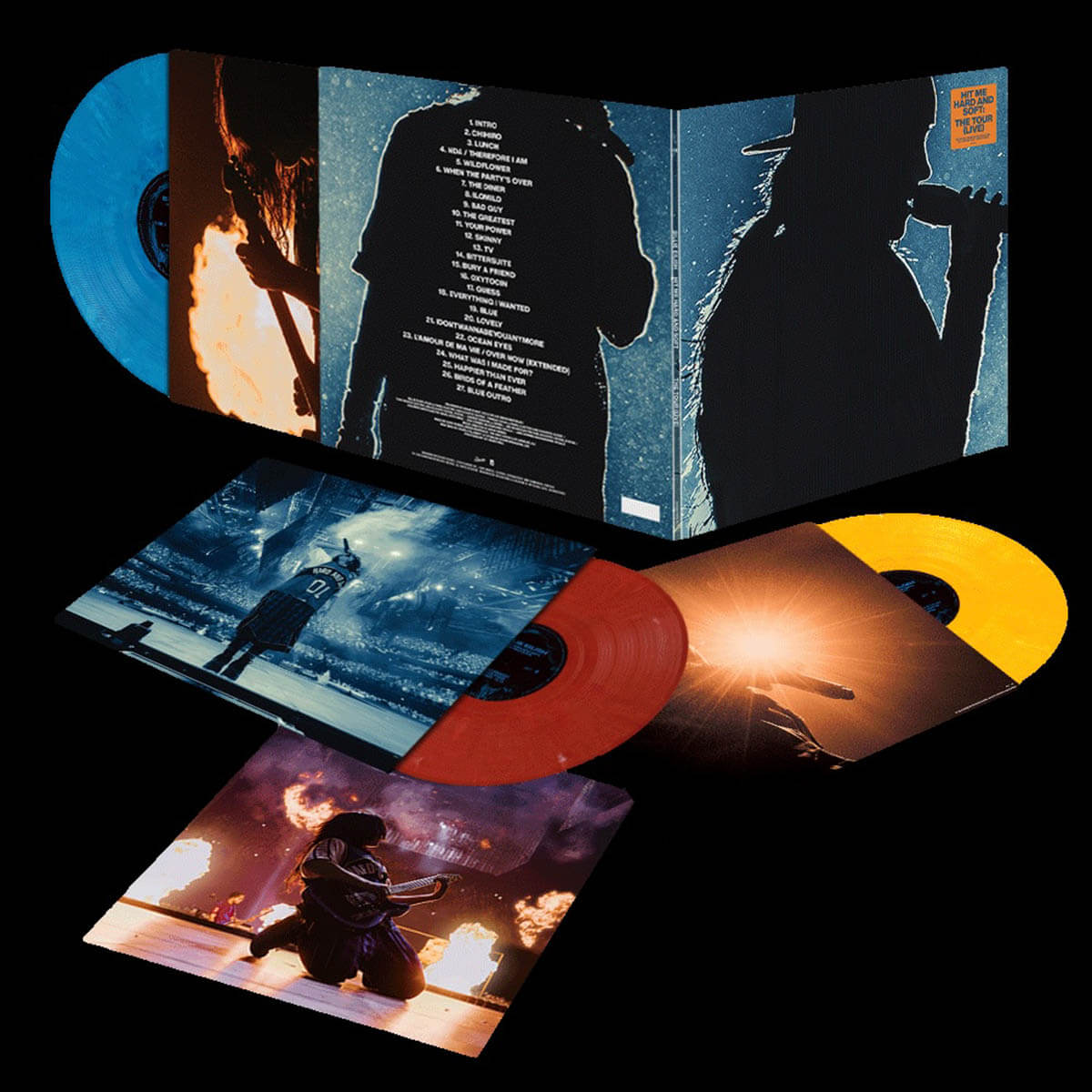 ビリー・アイリッシュ完全生産限定盤『HIT ME HARD AND SOFT: THE TOUR (LIVE)』【3LP】