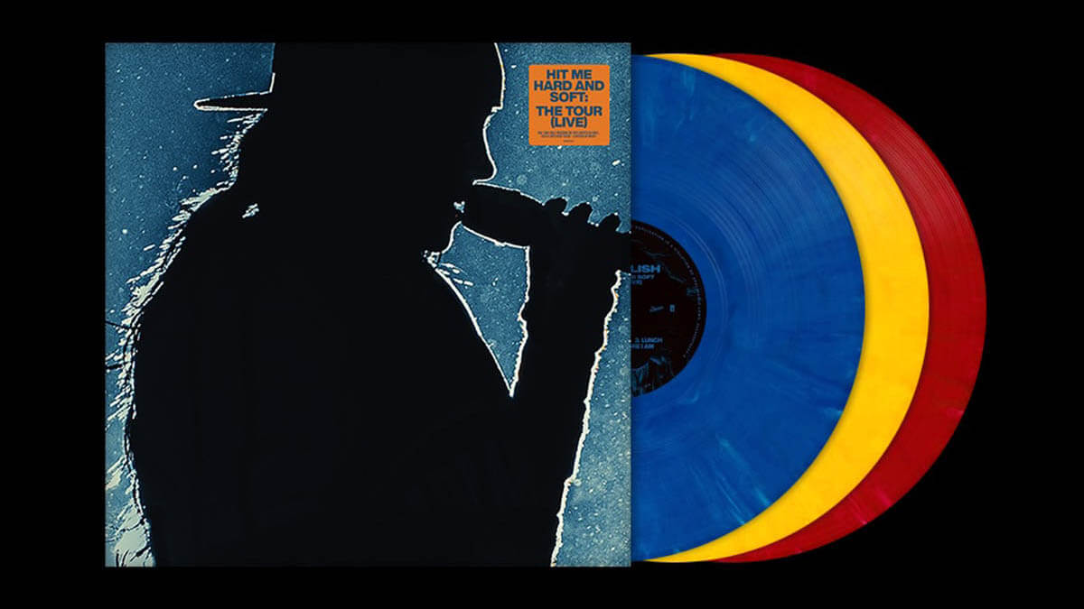 ビリー・アイリッシュ、完全生産限定盤3枚組カラーヴァイナル『HIT ME HARDAND SOFT: THE TOUR (LIVE)』が5/1(金)に発売決定！