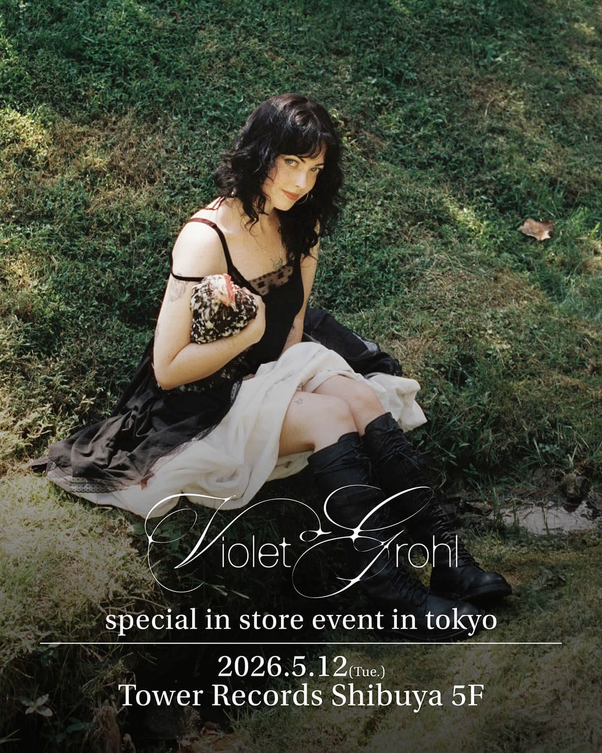 Violet Grohl Special in store event in tokyo