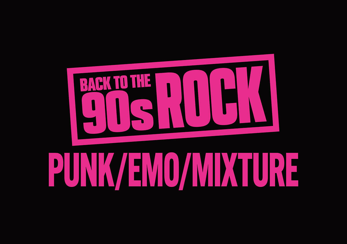 「BACK TO THE 90s ROCK」キャンペーン第2弾「PUNK/EMO/MIXTURE」