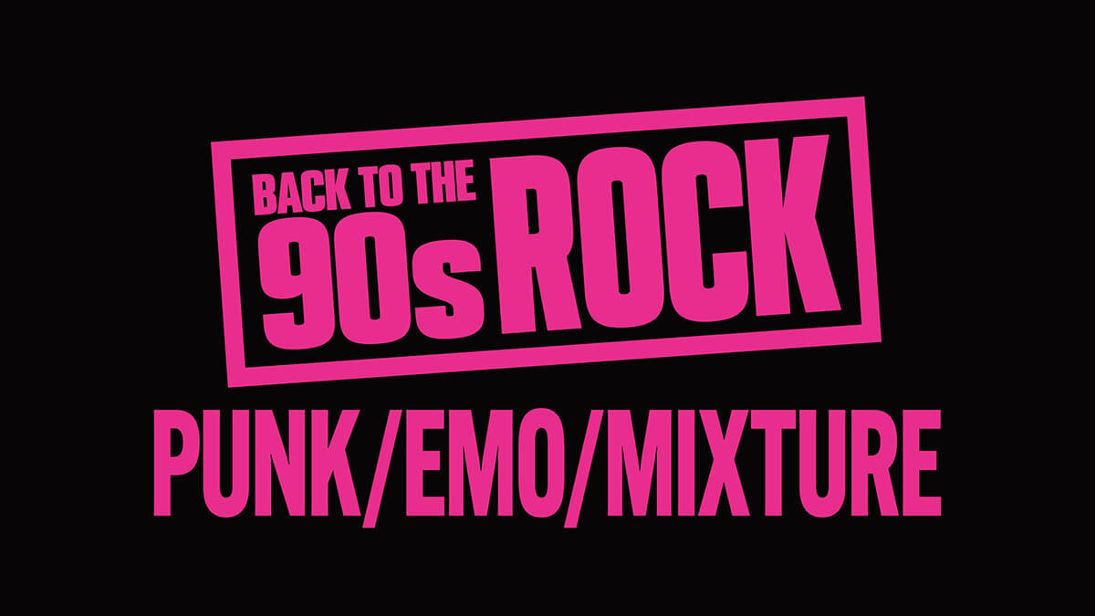 「BACK TO THE 90s ROCK」キャンペーン第2弾「PUNK/EMO/MIXTURE」編が6/24(水)スタート！