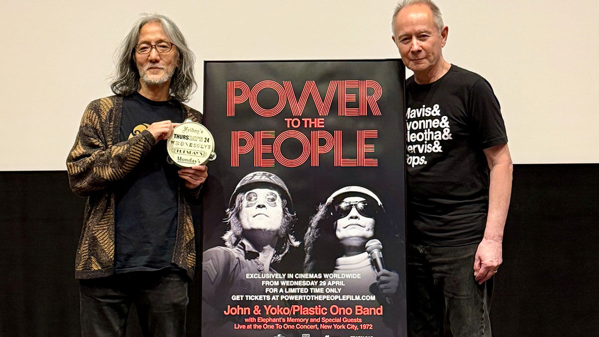 絶賛公開中『パワー・トゥ・ザ・ピープル：ジョン＆ヨーコ・ライヴ・イン・NYC』トークイベントの速報レポート公開！