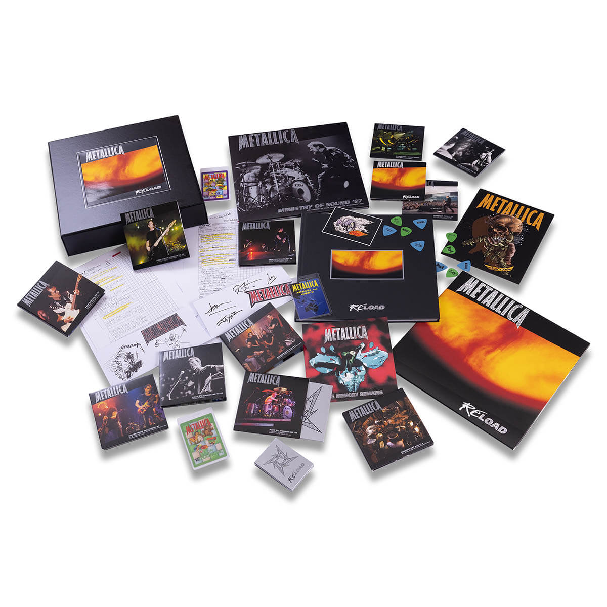 METALLICA『RELOAD (REMASTERED)』Deluxe Box Set ProductShot
