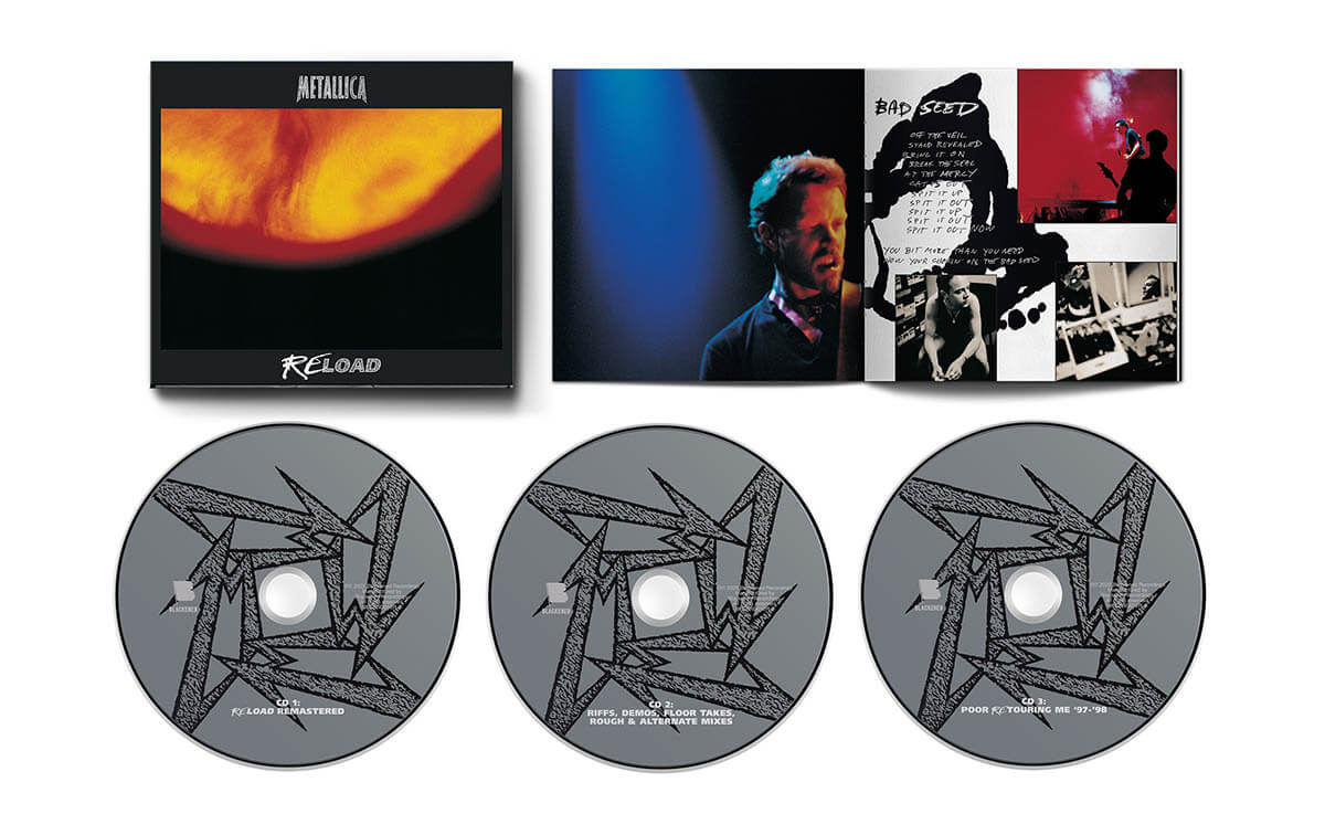 METALLICA『RELOAD (REMASTERED)』ProductShot