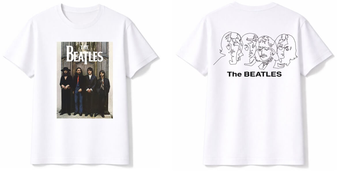 ザ・ビートルズ来日60周年記念ポップ・アップ・ストア販売 Tシャツ③ アメリカ編集アルバム『ヘイ・ジュード』ジャケットに使用された写真をフィーチャー