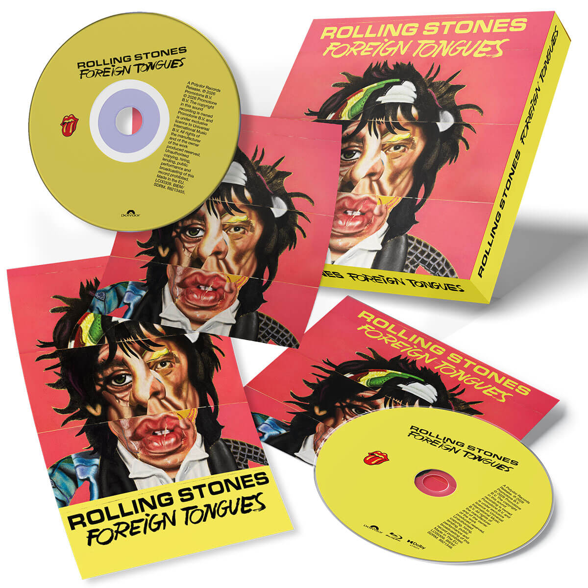 ザ・ローリング・ストーンズ『フォーリン・タングス』1CD＋1ブルーレイ（音源のみ）【ボックスセット】【限定盤】