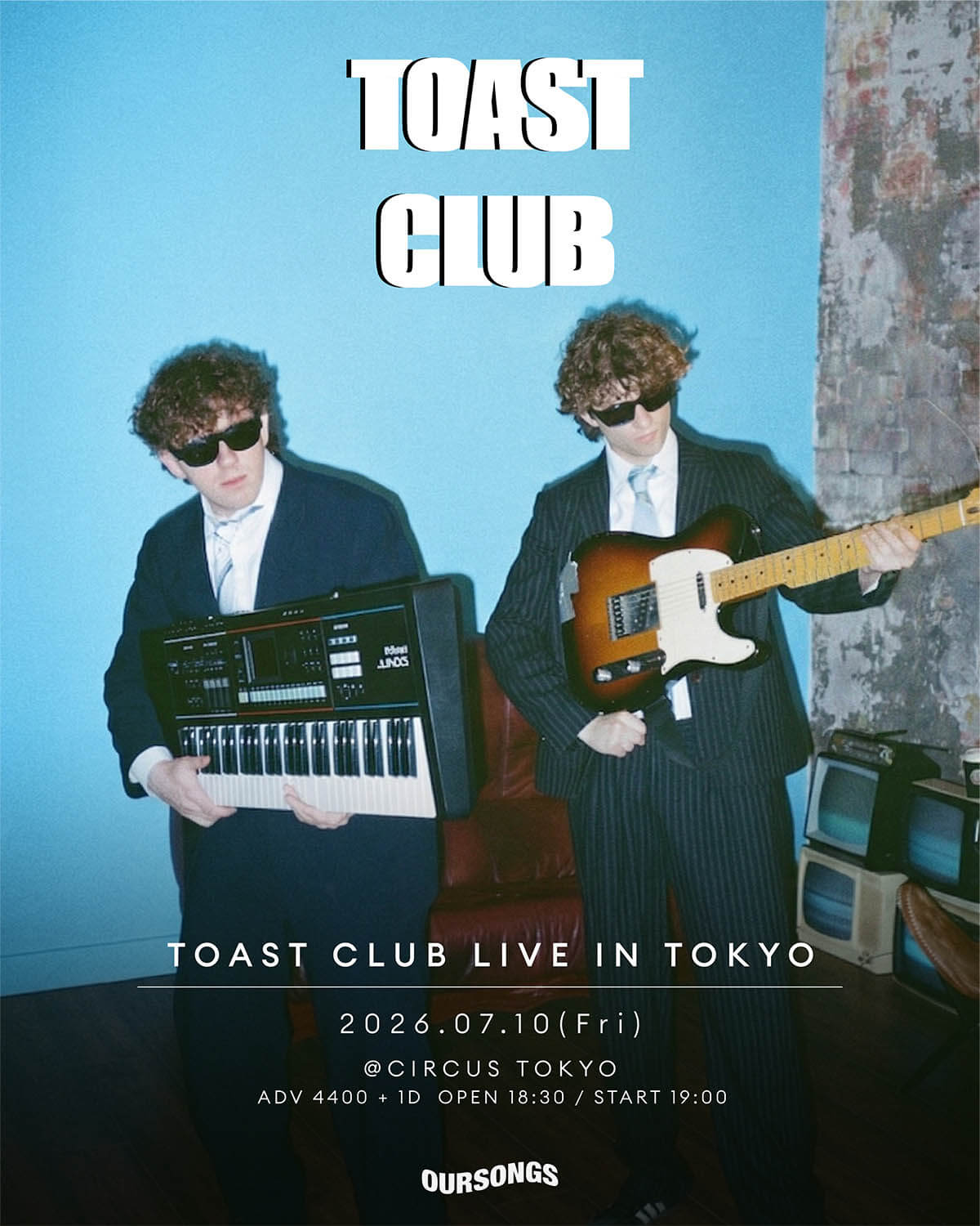 TOAST CLUB LIVE IN TOKYO