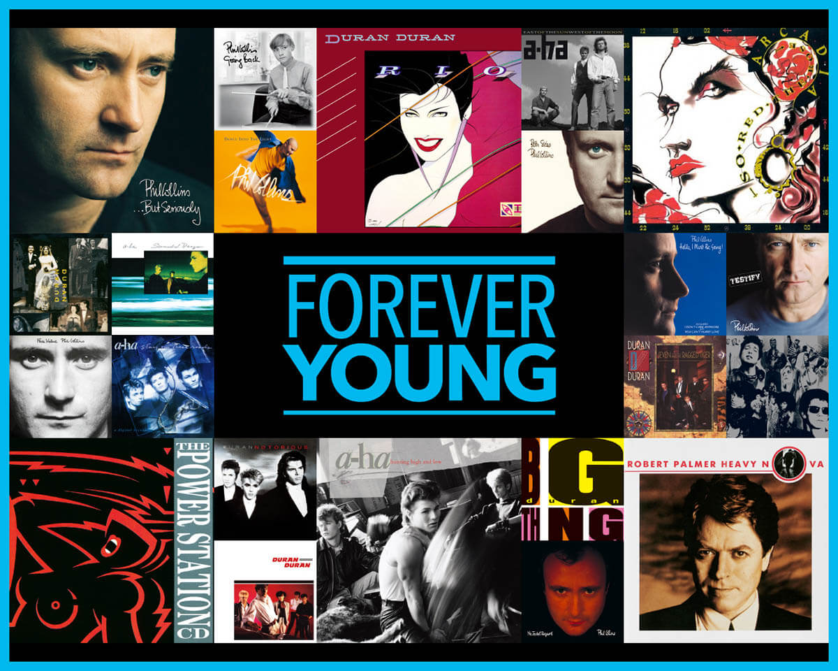 洋楽名盤シリーズ「フォーエヴァー・ヤング」80's洋楽チャートの覇者たちの名盤が登場！第十五弾が9/2日(水)発売決定！