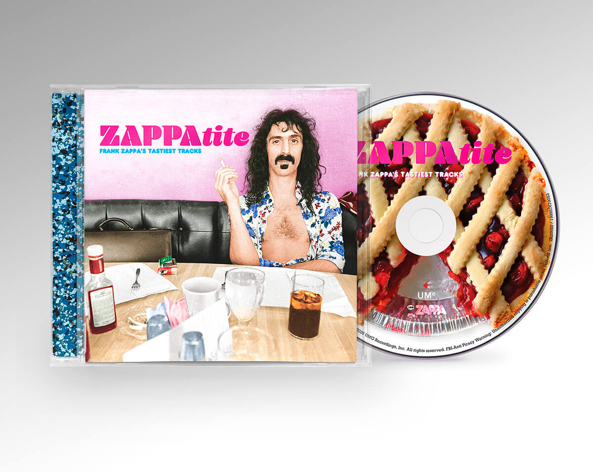Frank Zappa『ZAPPAtite: Frank Zappa's Tastiest Tracks』ProductShot
